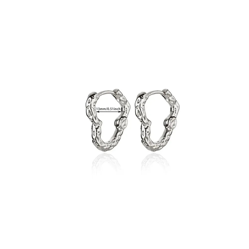 Gigi's Zircon Heart Earrings