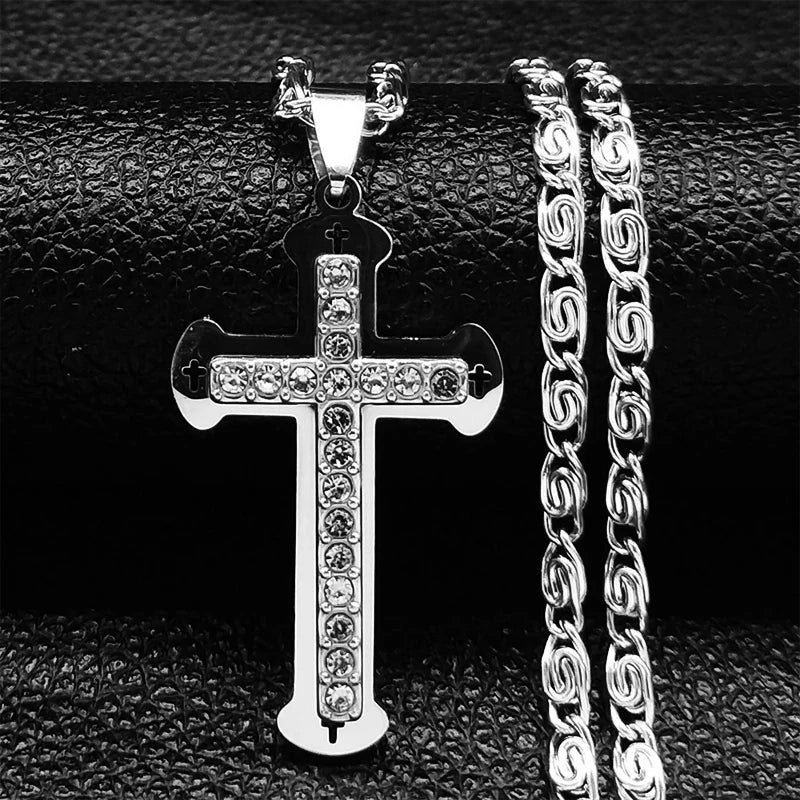 Gigi's Cross Crystal Pendant