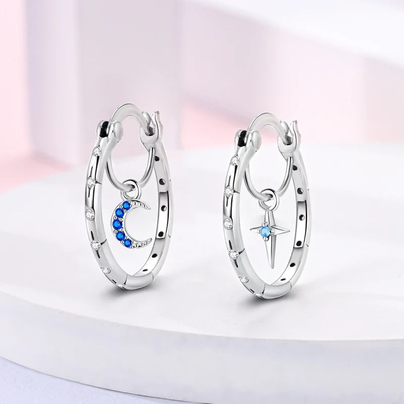 Gigi's Stars Hoop Earrings