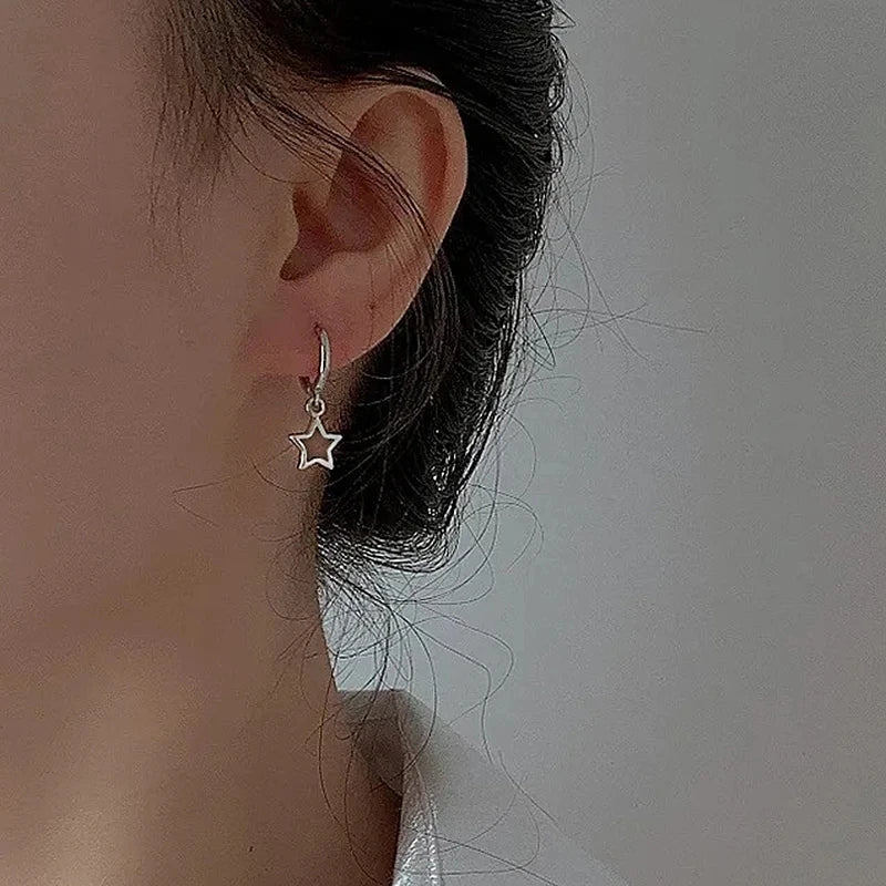 Gigi's Star Hoop Earrings