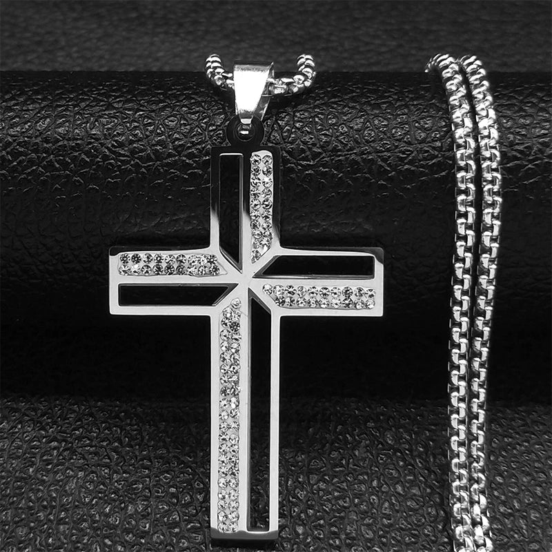 Gigi's Cross Crystal Pendant