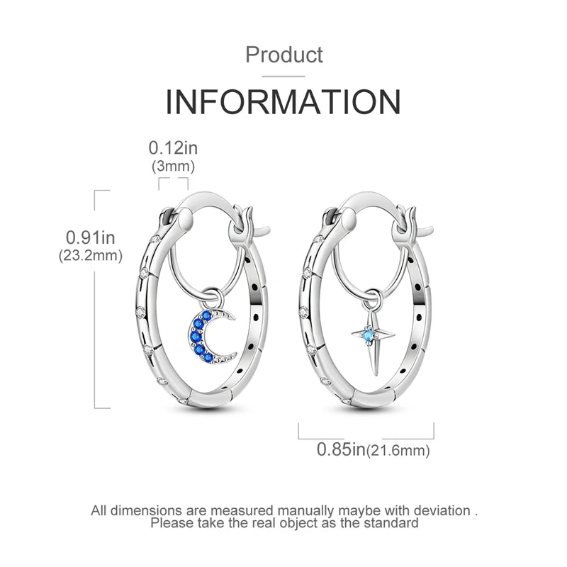 Gigi's Stars Hoop Earrings