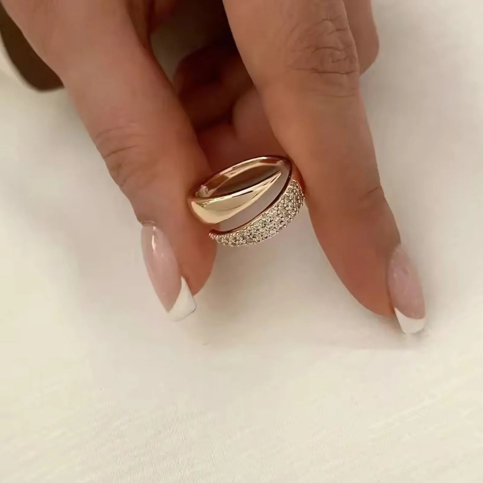GIGI'S 18 K Gold Plated Sun Rings