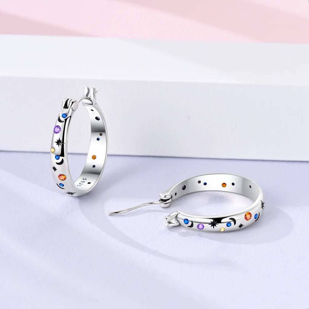 Gigi's Stars Hoop Earrings
