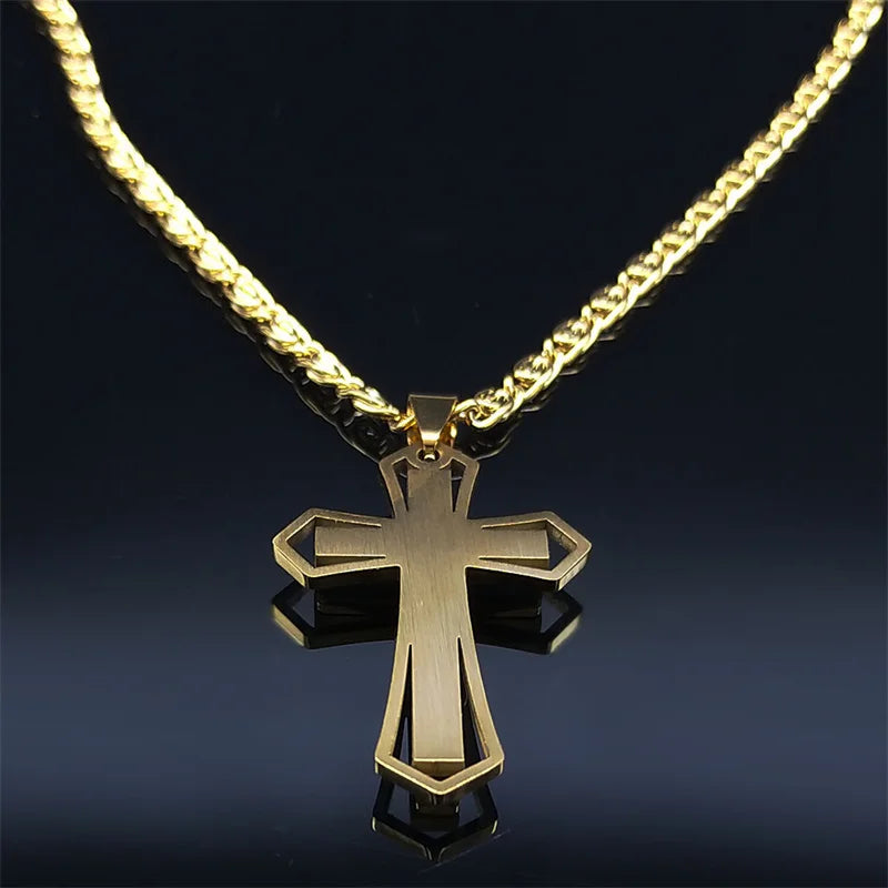 Gigi's Cross Crystal Pendant