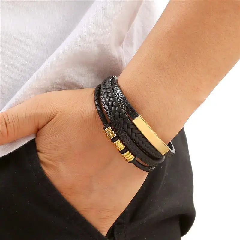 Gigi's Classic Leather Bracelet