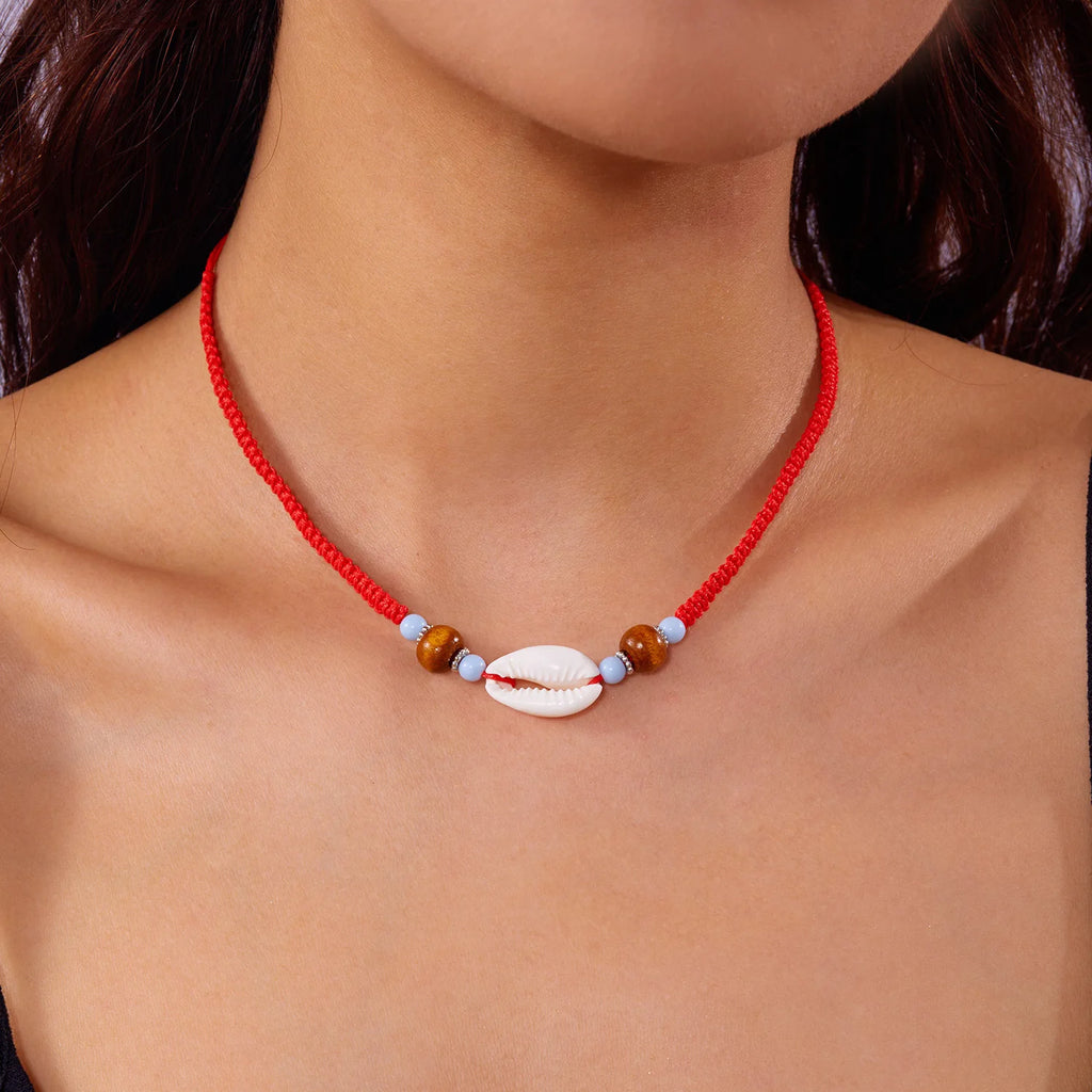 Gigi's Summer Ocean Style Beach Shell Necklace