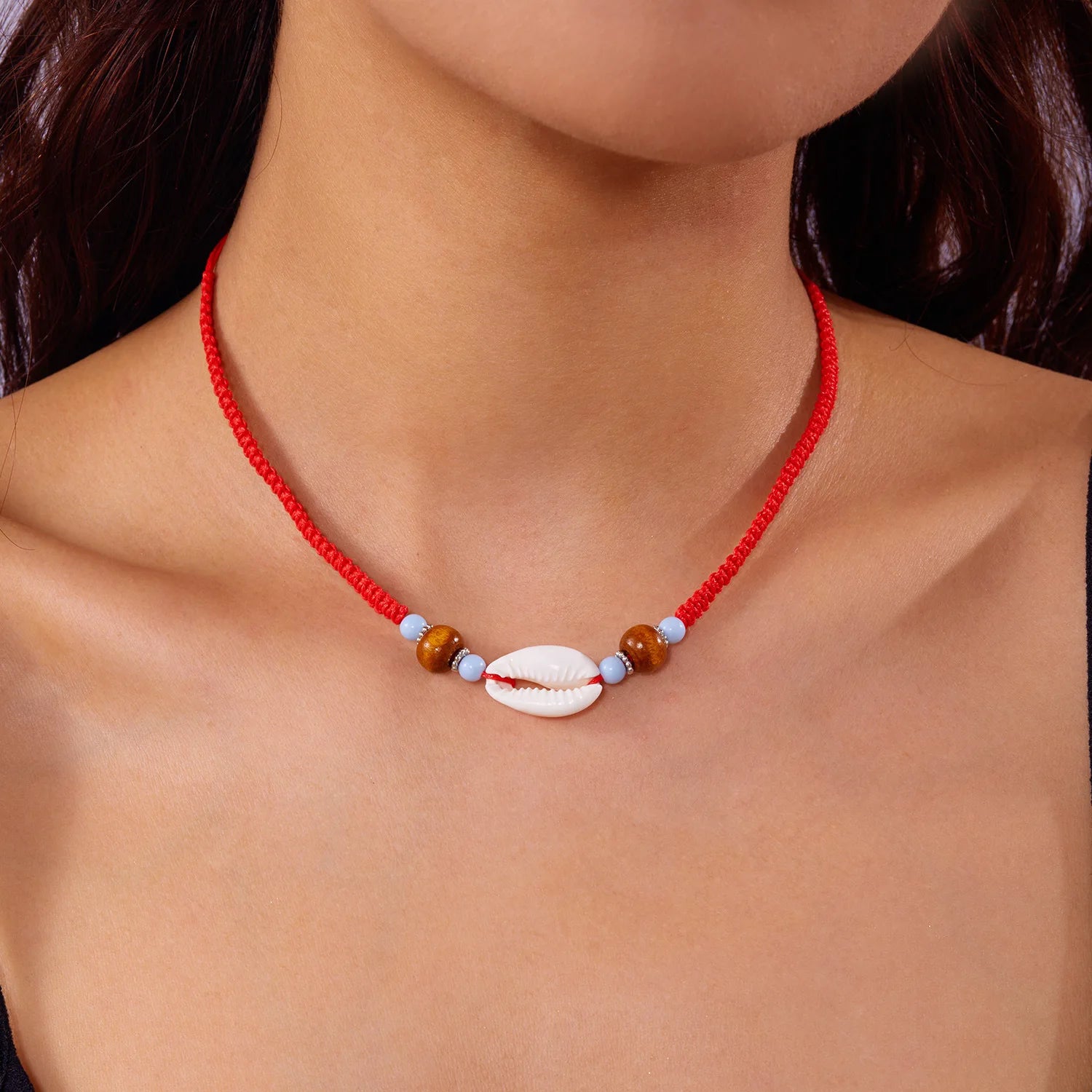 Gigi's Summer Ocean Style Beach Shell Necklace