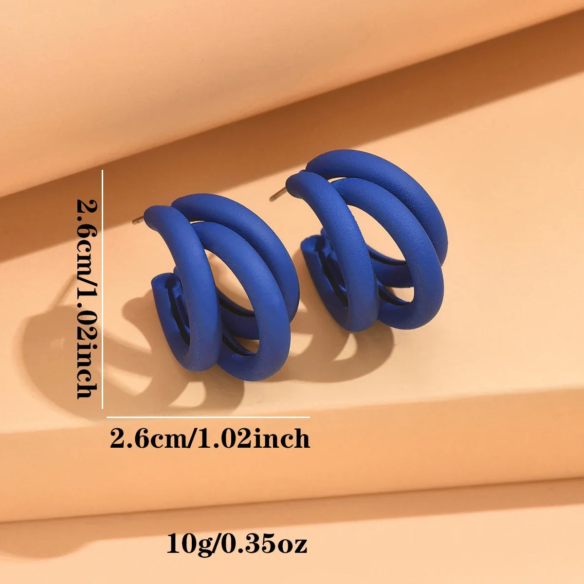 Gigi's Elegant Gold Circled Hoop Earring