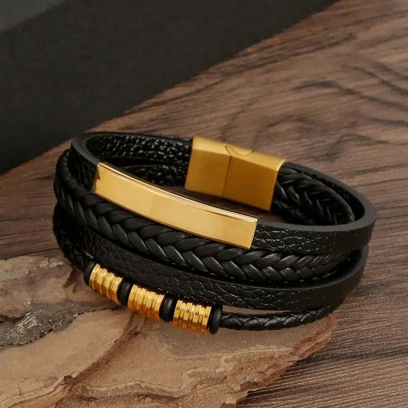 Gigi's Classic Leather Bracelet