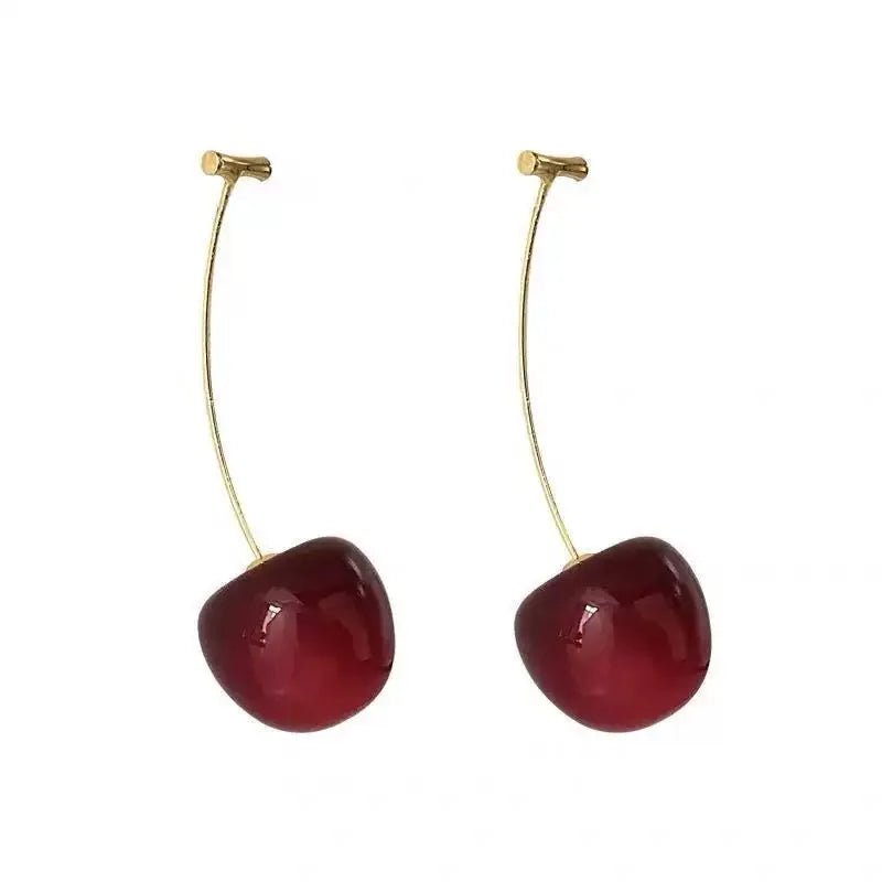 Gigi's Stylish Cherry Earrings