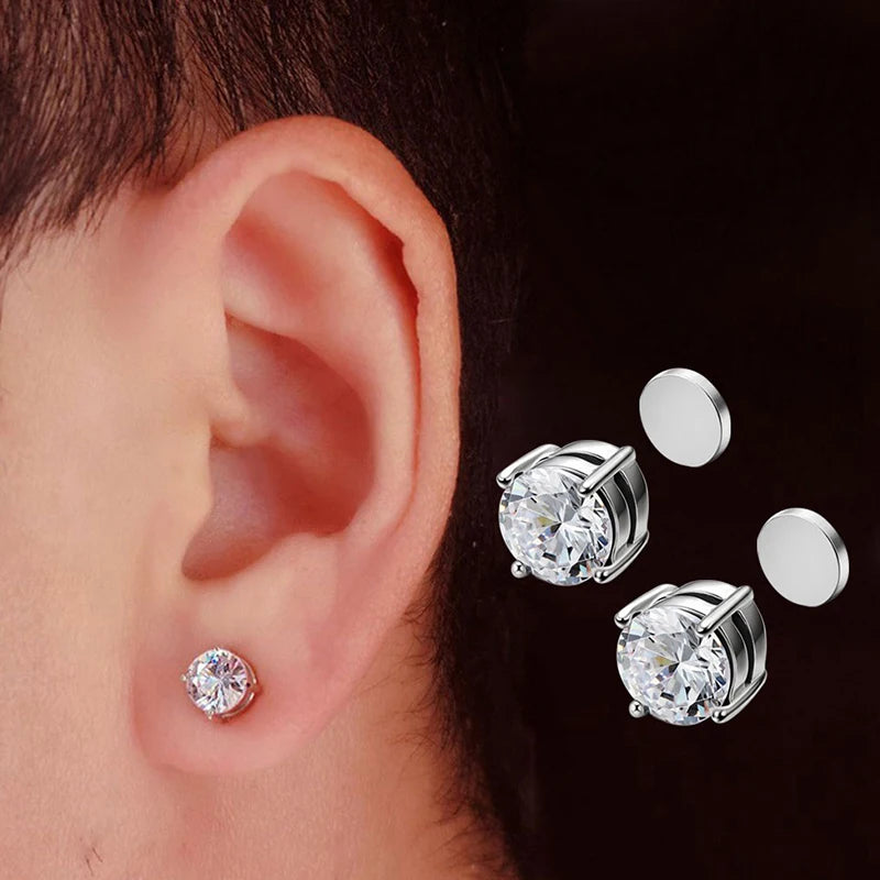 Gigi's Non Piercing Crystal Strong Magnetic Earrings