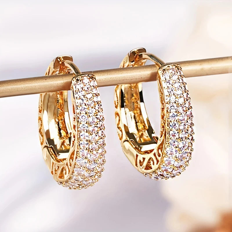 Gigi's High-end Zircon Earrings