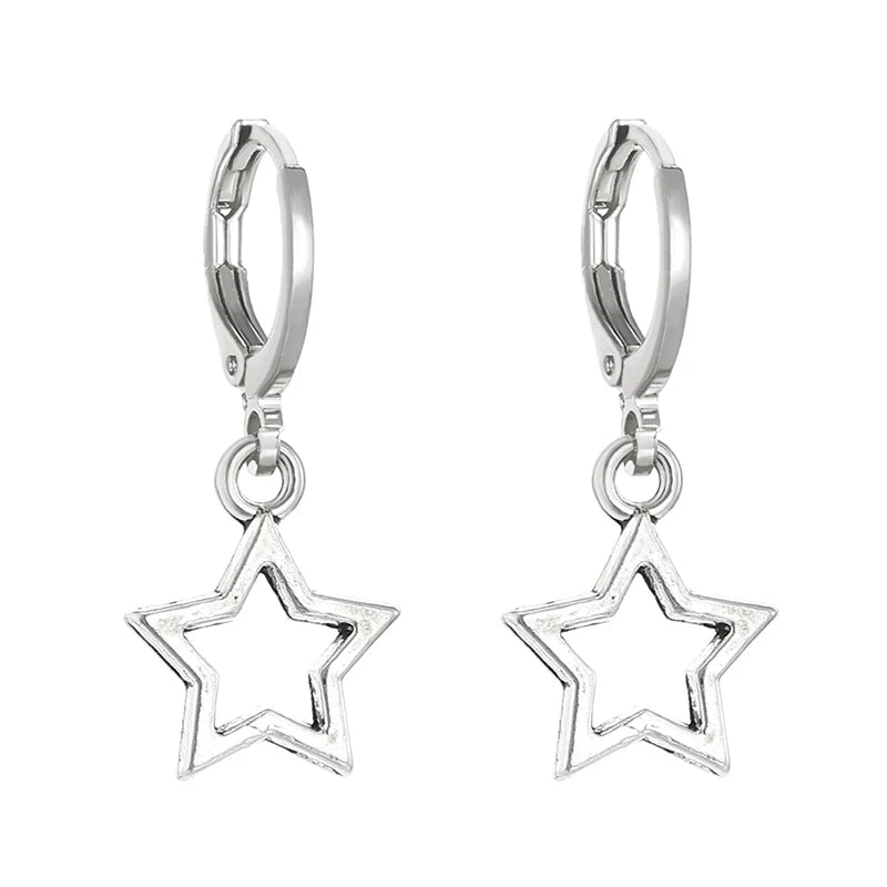 Gigi's Star Hoop Earrings