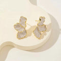 Gigi's Cream Flower Earrings