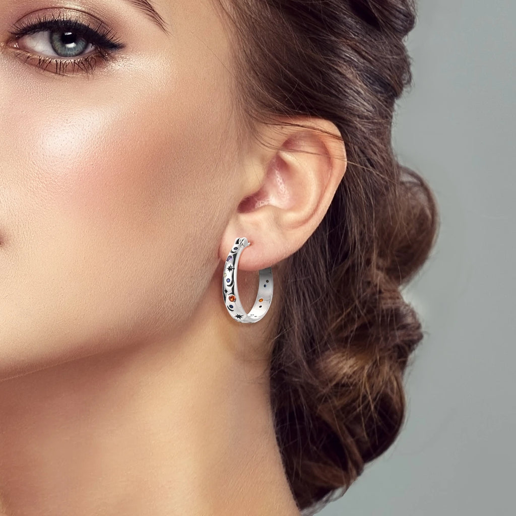 Gigi's Stars Hoop Earrings