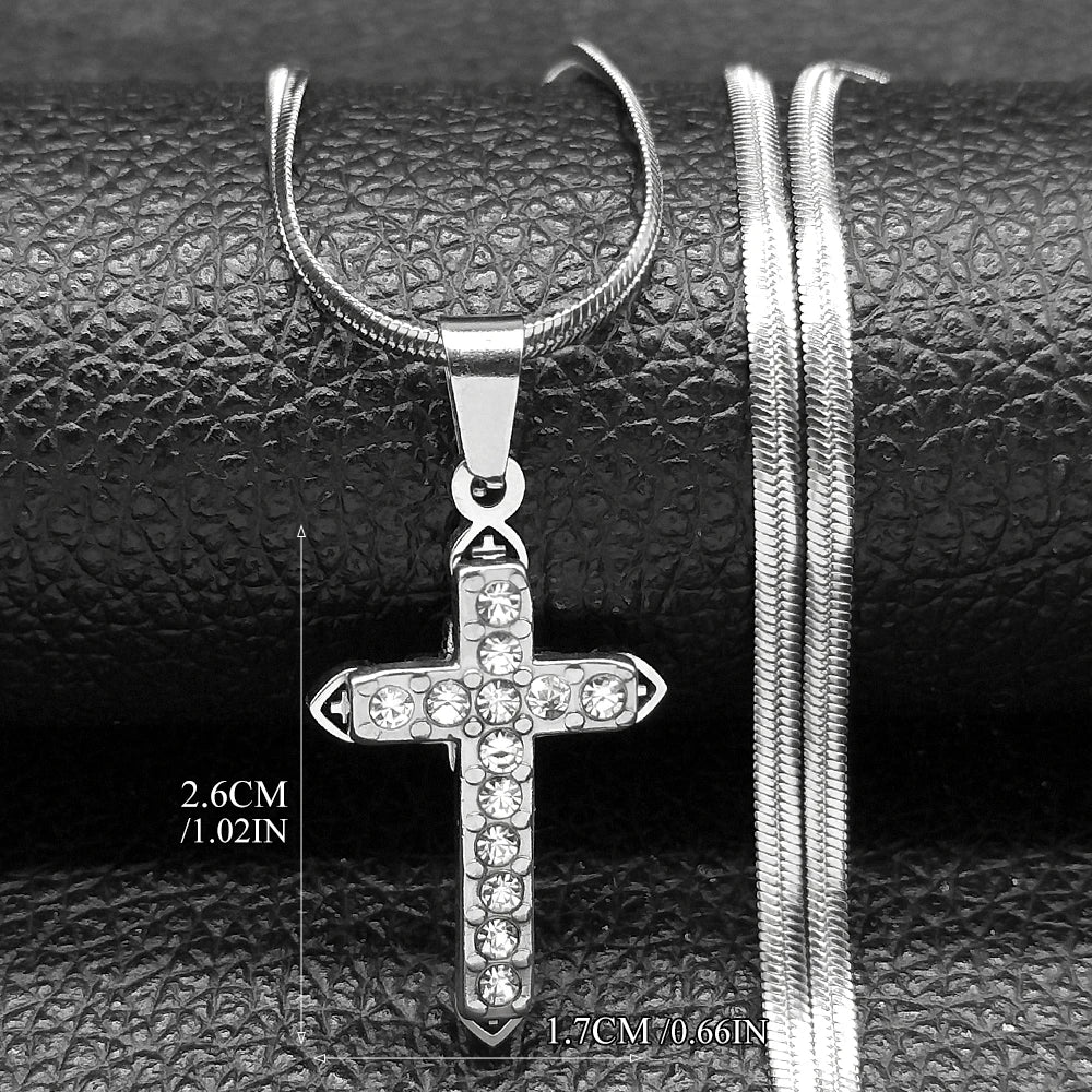 Gigi's Cross Crystal Pendant