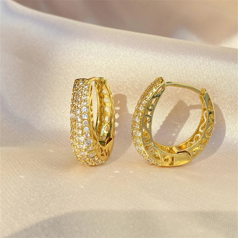 Gigi's High-end Zircon Earrings