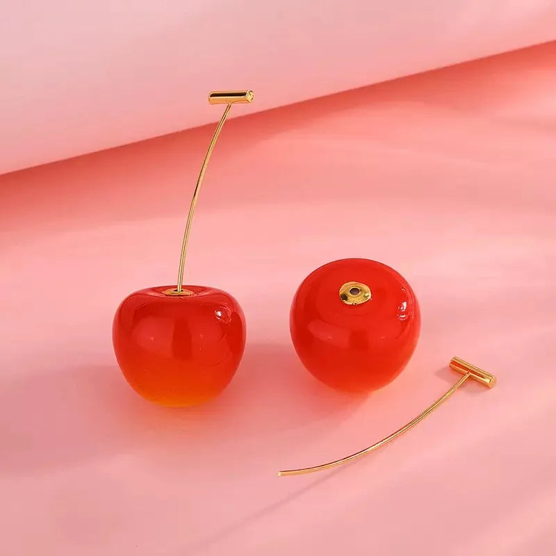 Gigi's Stylish Cherry Earrings