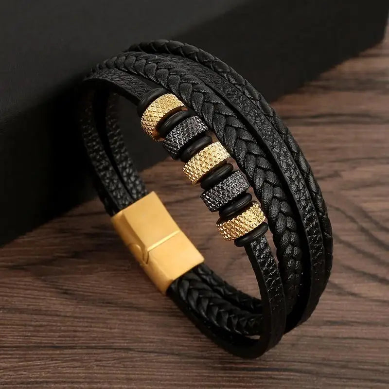 Gigi's Classic Leather Bracelet