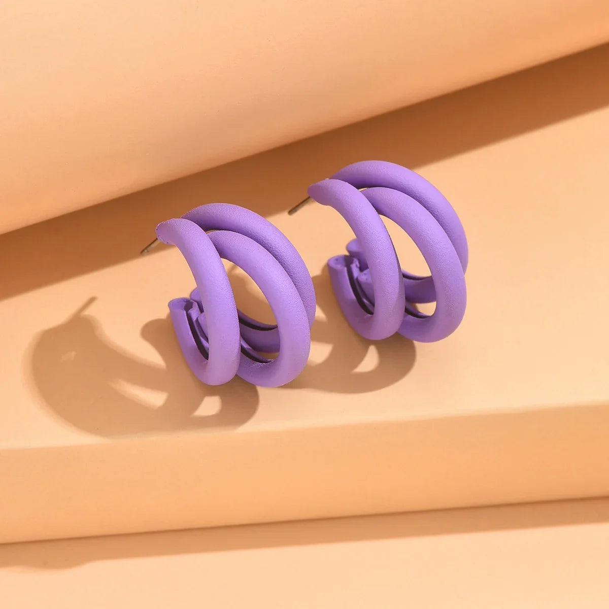 Gigi's Elegant Gold Circled Hoop Earring