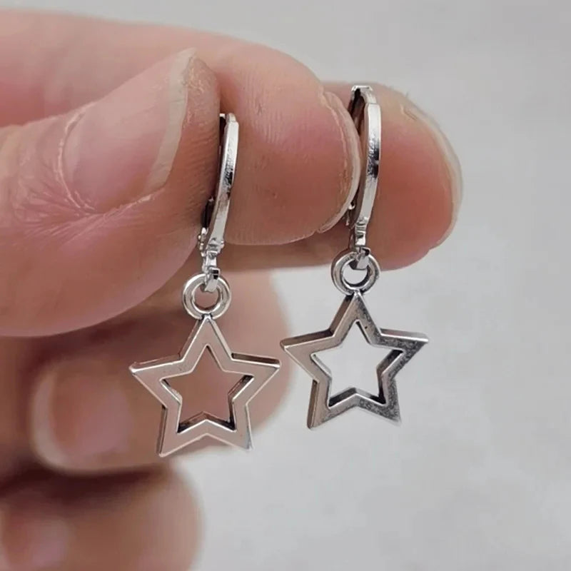 Gigi's Star Hoop Earrings