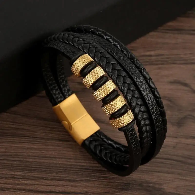 Gigi's Classic Leather Bracelet