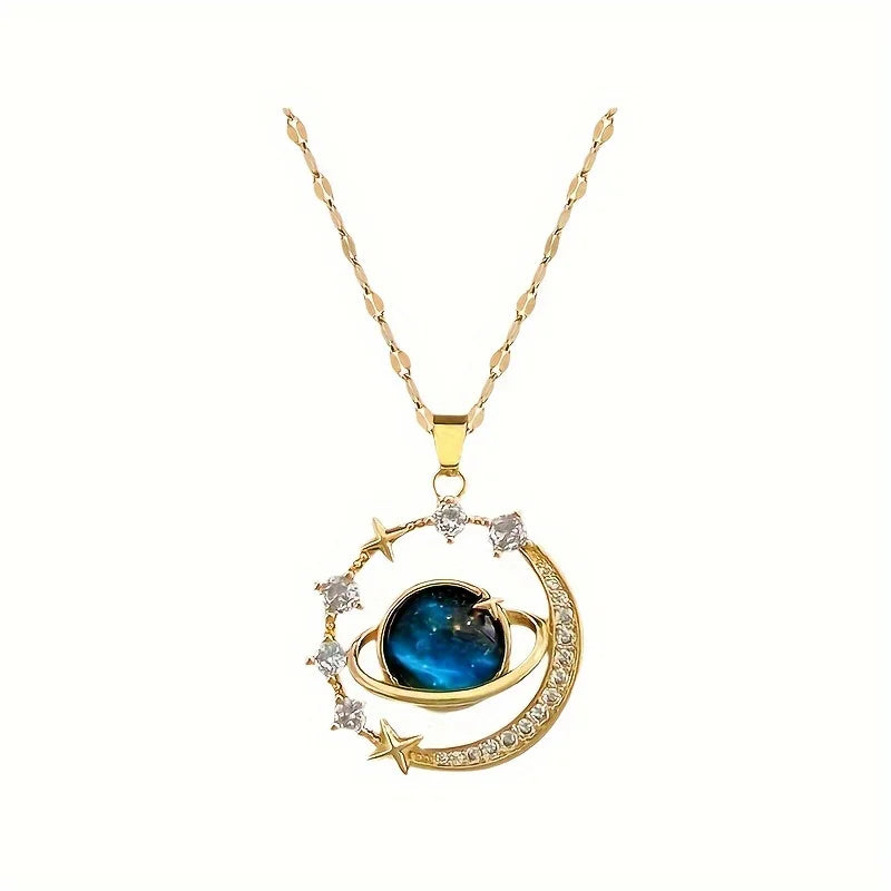 Gigi's Moon and Sun Pendant Necklaces