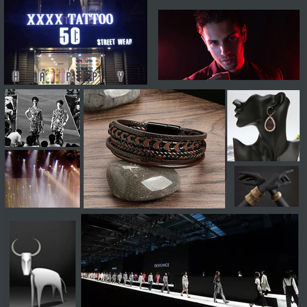 Gigi's Multi-layered Leather Bracelet