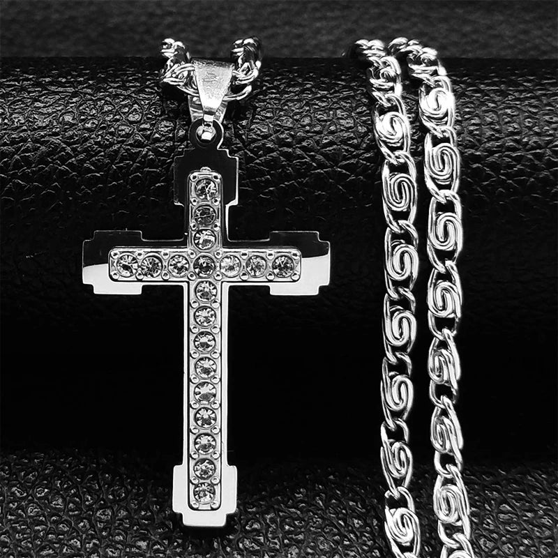 Gigi's Cross Crystal Pendant