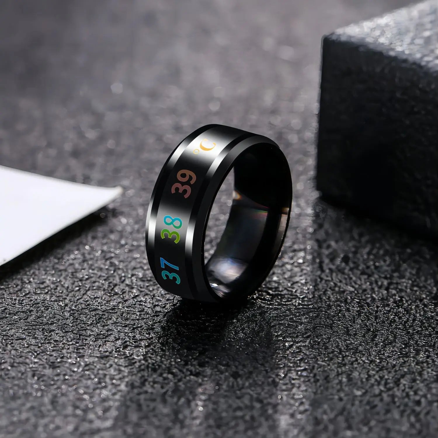Gigi's Titanium Steel Temperature Ring Waterproof