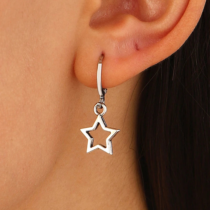 Gigi's Star Hoop Earrings