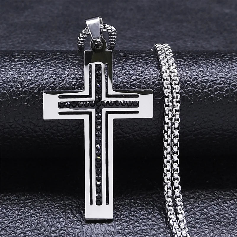 Gigi's Cross Crystal Pendant